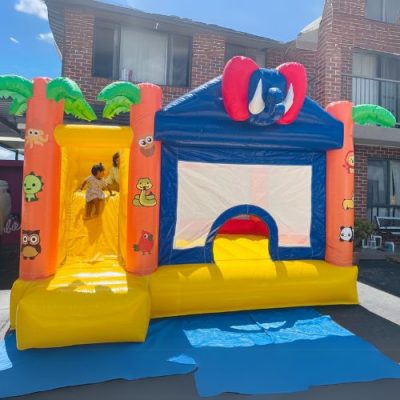 Jungle Theme Jumping Castle