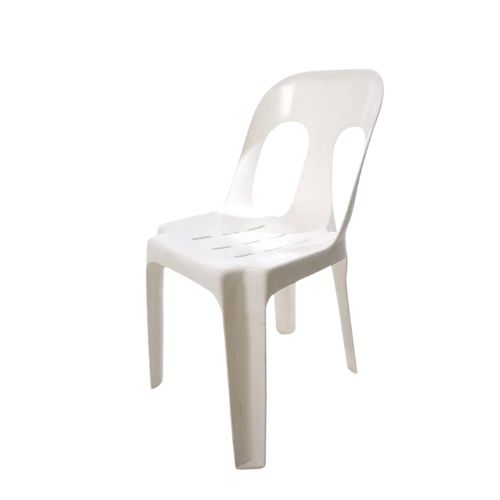 Adult White Plastic Chair